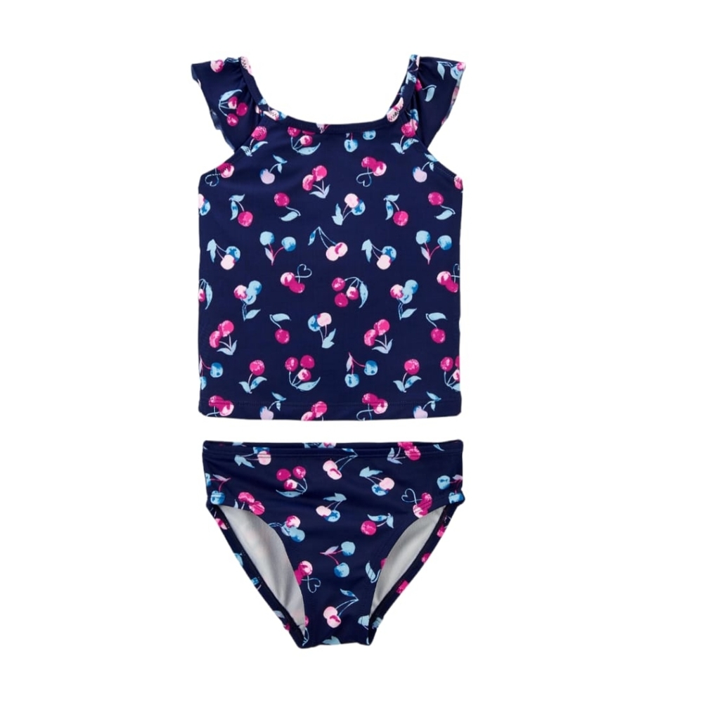 Oshkosh baby girl cherry print tankini